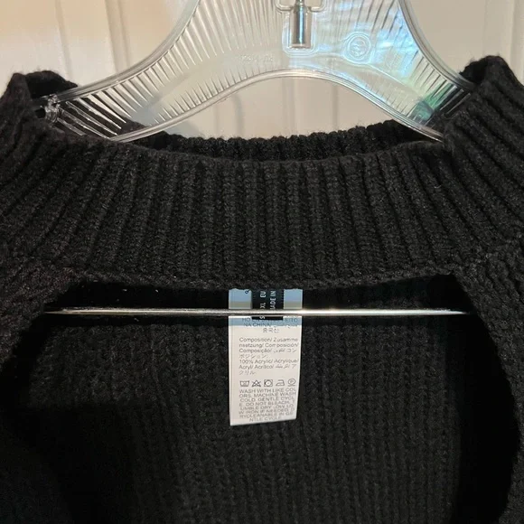 SHEIN Black and Blue Shrug with Butterfly Accents. New, never worn, no tags. - Picture 9 of 10